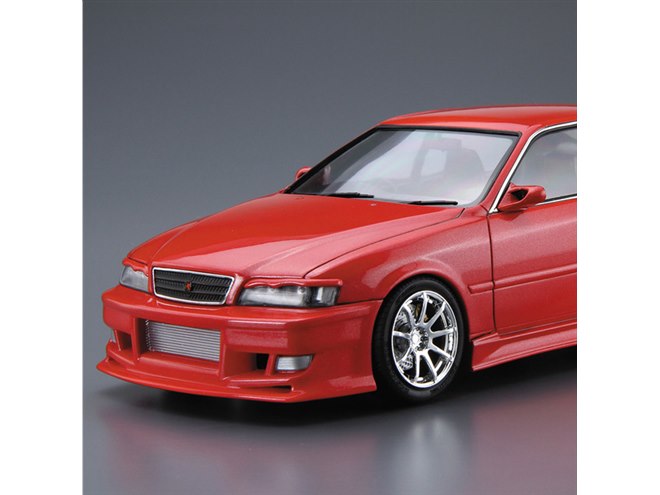 AOSHIMA、Kunny'zの「トヨタ 100系チェイサー」を1/24スケールで AOSHIMA、Kunny'zの「トヨタ 100系チェイサー」を1/24スケールで