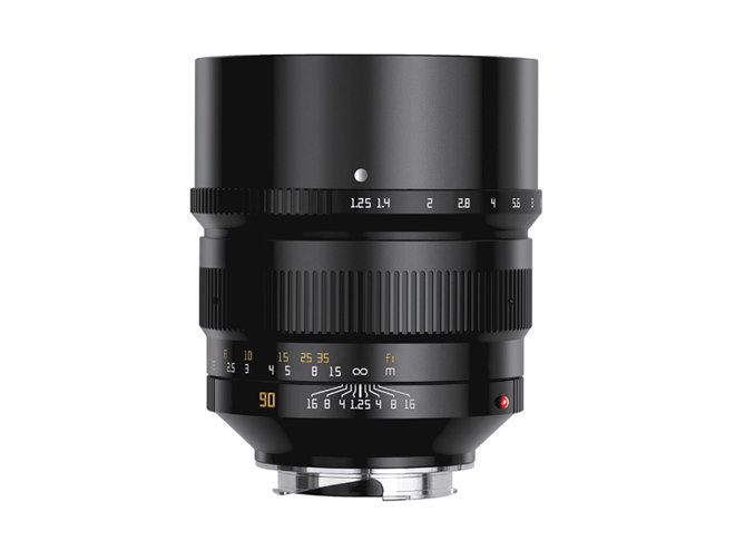 TTArtisan、ライカM用中望遠レンズ「90mm f/1.25」を5/25発売