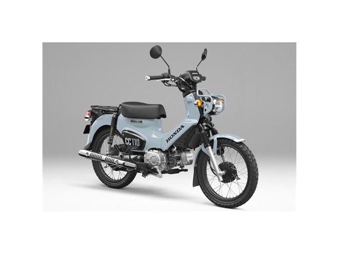 かわいらしくて親しみやすい 「プコブルー」の「ホンダ・クロスカブ110