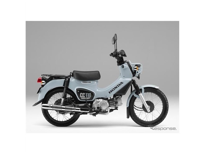 ホンダ クロスカブ110、親しみやすい新色「プコブルー」を2000台限定で発売へ - 価格.com