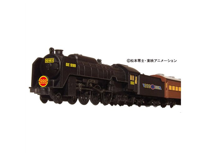 宙に浮いて発進する、「フローティングモデル銀河鉄道999 TV版」6月末発売 - 価格.com