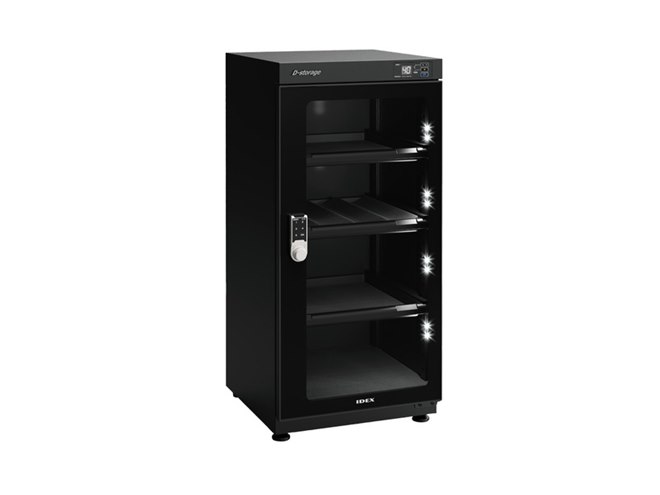 IDEX、暗証番号式の電子ロック防湿庫「D-storage」2機種を5/19発売