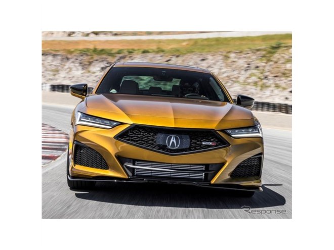 アキュラ TLX 新型の「タイプS」、ペースカーに起用…IMSAスポーツカー