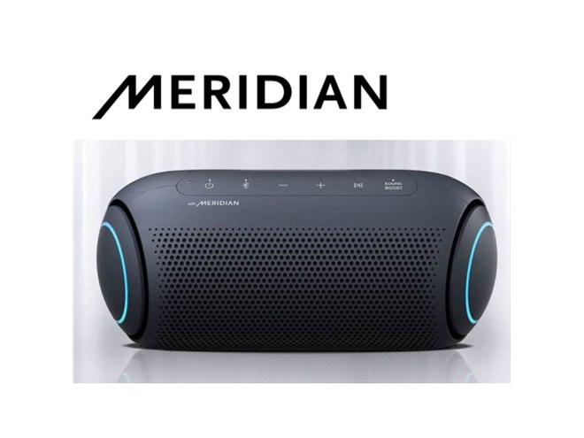 LG Meridian ワイヤレススピーカー ブラック LG、MERIDIAN社がサウンドを監修したBluetoothスピーカー