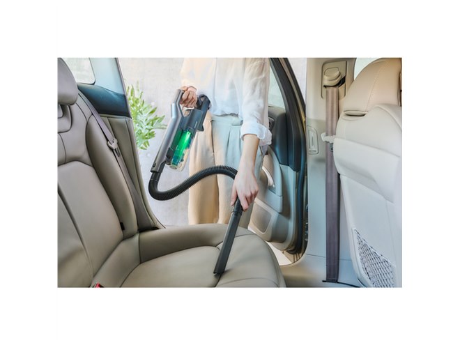 アイリスオーヤマ史上最軽量をうたう、標準質量1.4kgのスティック