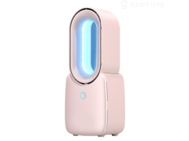 Gloture、USB充電式のコンパクトな卓上羽根なし扇風機「JMK F1 Fan
