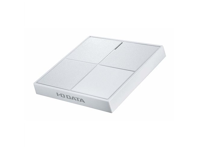 アイ・オー、チョコのような形状のポータブルSSD「カクうす SSPL アイ・オー、チョコのような形状のポータブルSSD「カクうす SSPL