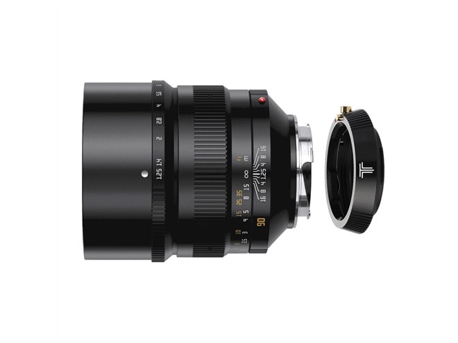 TTArtisan、ライカM用「90mm f/1.25」にマウント変換アダプターセット