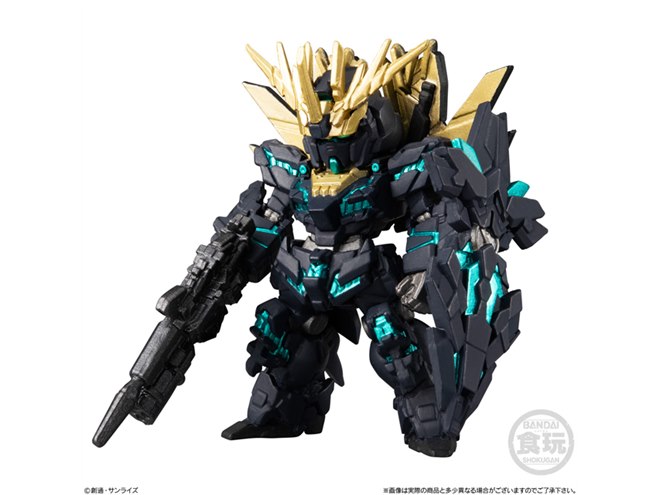 機動戦士ガンダムUC」5周年記念の特別食玩が登場、ユニコーン