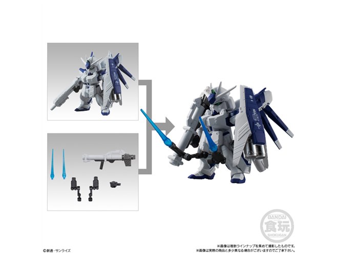 990円、「FW GUNDAM CONVERGE」重武装・大型MSセット第2弾が一般販売へ
