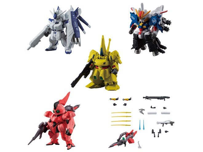 990円、「FW GUNDAM CONVERGE」重武装・大型MSセット第2弾が一般販売へ