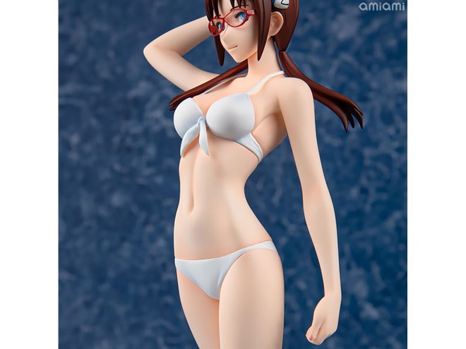 水着姿の「ヱヴァ」真希波・マリ・イラストリアス、あみあみが撮り