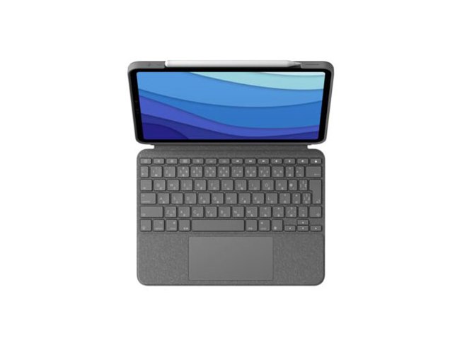 ロジクール、11/12.9型iPad Pro用のトラックパッド＆キーボード