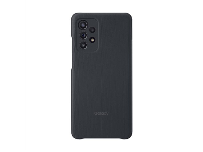 閉じたまま、着信通話などをタッチ操作できる「Galaxy A52 5G」用手帳