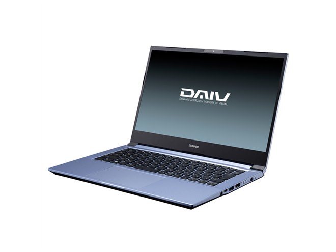 DAIV、クリエイター向け14型ノートPC「DAIV 4N」をリニューアル