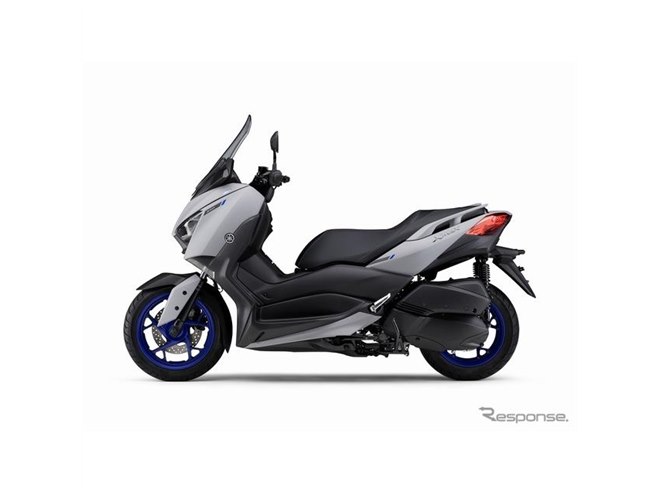 ヤマハ XMAX、排ガス規制適合の2021年モデル発売へ…シートなどの質感も