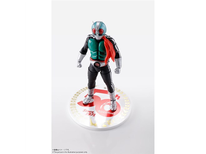 仮面ライダー生誕50周年記念、カラーリングを一新した「新1号 仮面ライダー生誕50周年記念、カラーリングを一新した「新1号