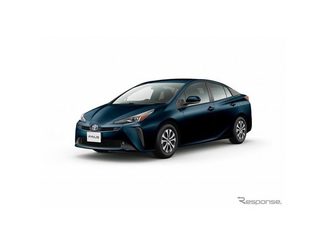 トヨタ プリウス、ブラックカラーの特別仕様車発売…一部改良で