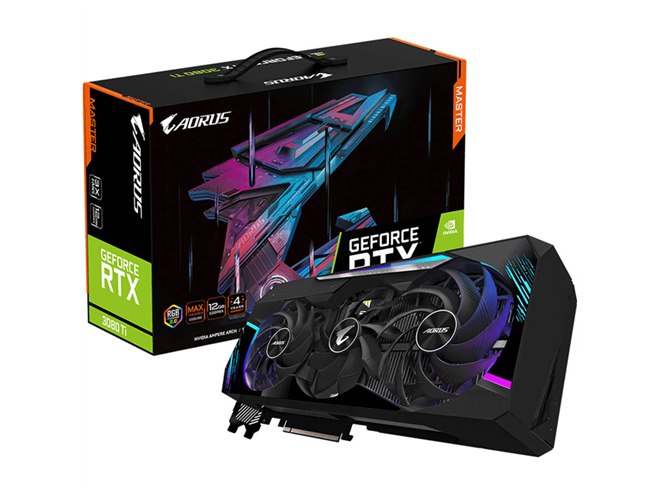 グラフィックボード・グラボ・ビデオカード GIGABYTE GEFORCE RTX 3080Ti GIGABYTE、「GeForce RTX 3080 Ti/3080」を搭載したビデオカード