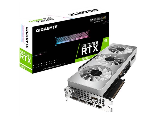 グラフィックボード・グラボ・ビデオカード GIGABYTE RTX3080 GIGABYTE、「GeForce RTX 3080 Ti」搭載のビデオカード4種