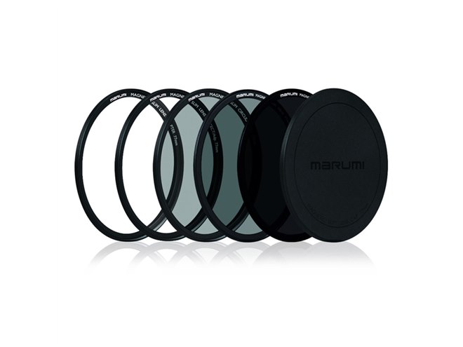マルミ光機、マグネット式丸型フィルター「MAGNETIC SLIM FILTER