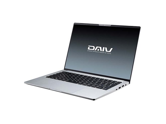 DAIV、985gでマグネシウムボディを採用した14型ノートPC「DAIV 4P」 - 価格.com