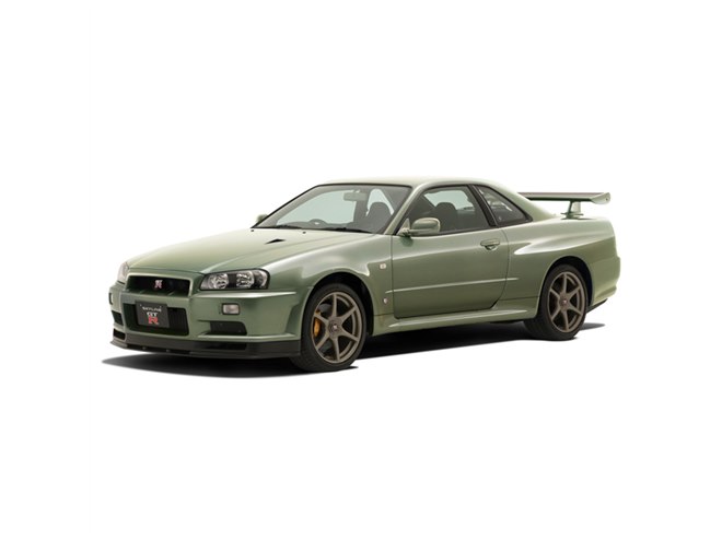 AOSHIMA、「R34スカイラインGT-R」ニュルスペック2色をスナップキット