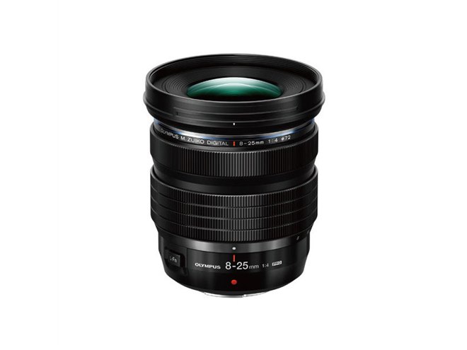 OMデジタル、高倍率ズームレンズ「M.ZUIKO DIGITAL ED 8-25mm F4.0 PRO
