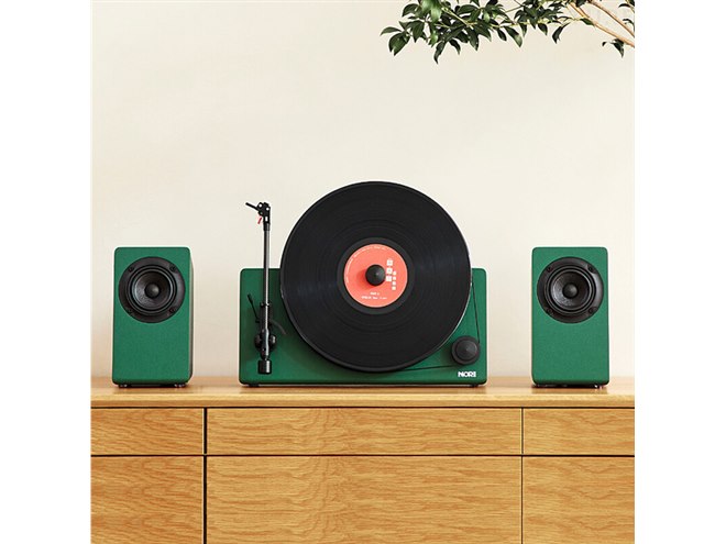 Gloture、Bluetooth対応の縦型レコードプレーヤー「MORE」 - 価格.com