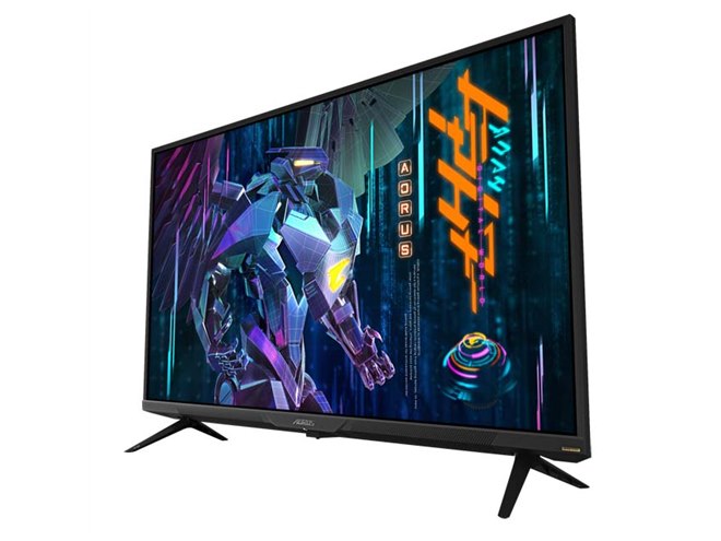 GIGABYTE、量子ドットを採用した43型4Kゲーミング液晶「AORUS