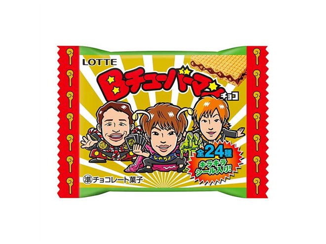 ロッテ、HIKAKINなどとコラボした「Bチューバ―マン チョコ」 - 価格.com