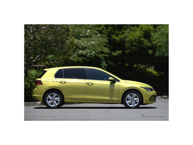 VW ゴルフ 新型】初代から受け継ぐCピラー健在、1Lエンジン＆48Vの