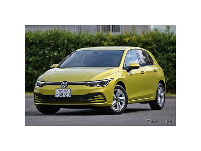 VW ゴルフ 新型】初代から受け継ぐCピラー健在、1Lエンジン＆48Vの