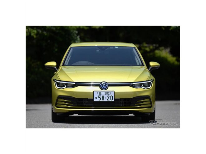 VW ゴルフ 新型】初代から受け継ぐCピラー健在、1Lエンジン＆48Vの