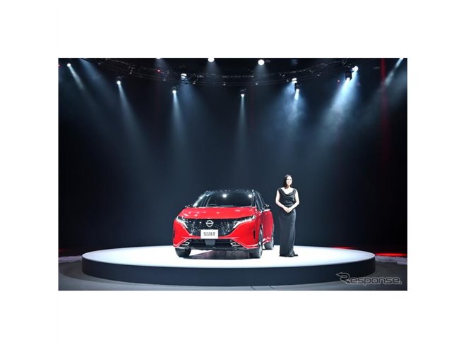 日産 ノートオーラ】プレゼンター中谷美紀「一瞬で恋に落ちた