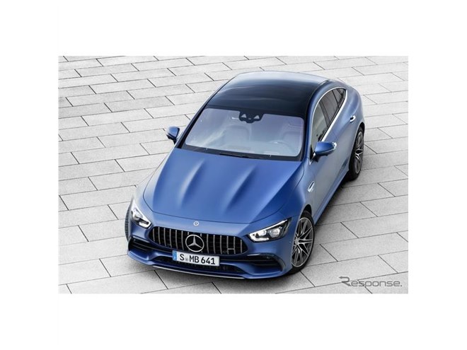 メルセデスAMG GT 4ドアクーペ に2022年型、エアサスを改良…欧州