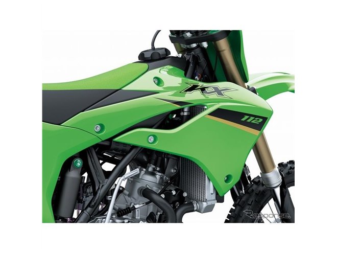 カワサキ KX112、排気量アップで戦闘力向上…KX/KLXシリーズ 2022年