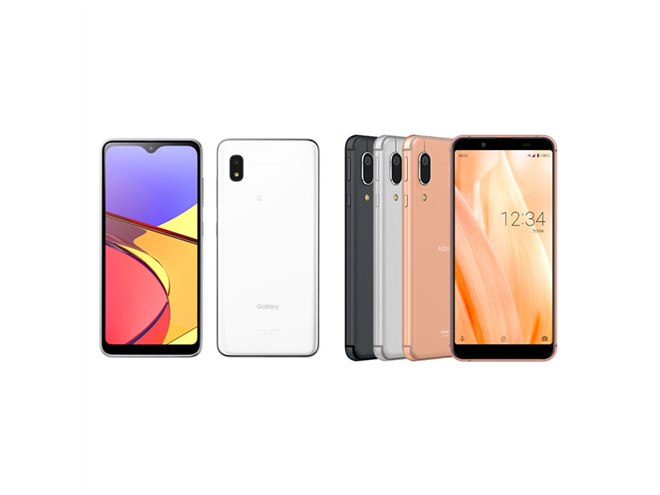 UQ mobile、「Galaxy A21」「AQUOS sense3 basic」の値下げを