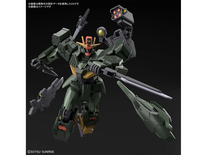 バンダイ、射撃＆斬撃武装が付属する「HG ガンダムダブルオーコマンド