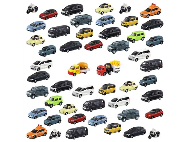 タカラトミー、トミカ50周年「ゆるっとキャンプに出かけたい50台