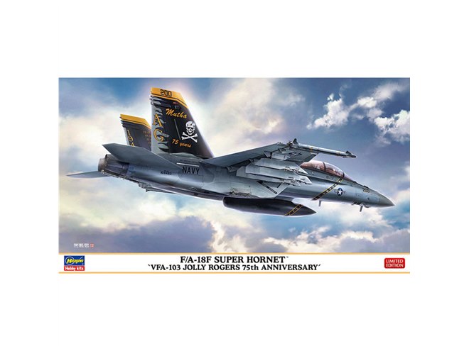 ジョリーロジャース”創設75周年「F/A-18F」特別マーキング機を本日6/23