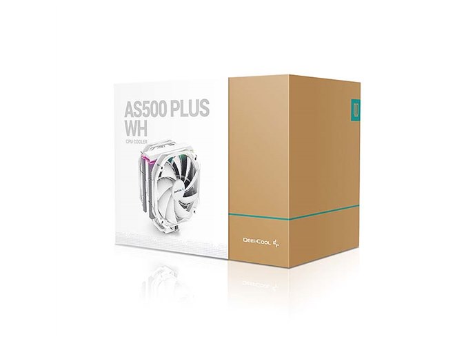 Deepcool、アドレサブルRGBに対応したCPUクーラー「AS500 PLUS WH 