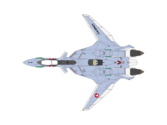 マクロス VF-X2」VF-X レイブンズ所属の「VF-19A」が1/48