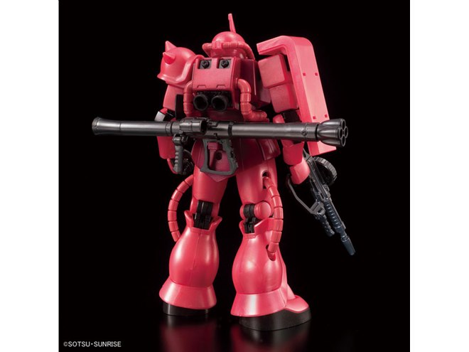 機動戦士ガンダム」シャア専用ザクIIがメタリックな限定HGガンプラで