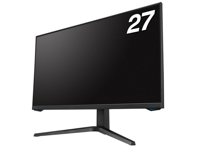 グリーンハウス、最大165Hz駆動のIGZOパネルを搭載した27型