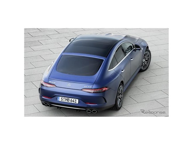 Mercedes-AMG GT S 4ドアクーペ ブリリアントブルー 1:18