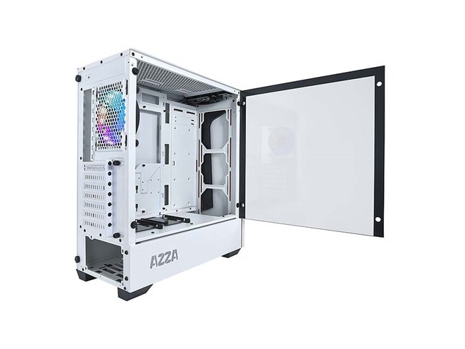 AZZA、強化ガラスを採用したミドルタワーケース「APOLLO 430