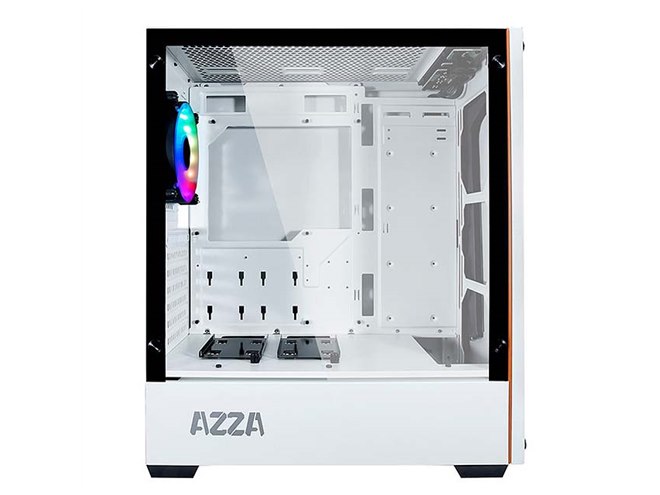 AZZA、強化ガラスを採用したミドルタワーケース「APOLLO 430 WHITE