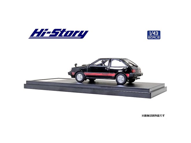 Hi-Story、1982年の三菱「A152A/ミラージュII 1.4Lターボ」1/43モデル