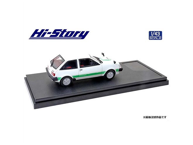 Hi-Story、1982年の三菱「A152A/ミラージュII 1.4Lターボ」1/43モデル